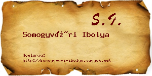 Somogyvári Ibolya névjegykártya